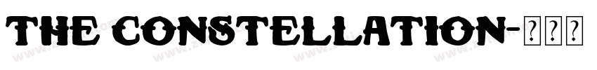 The Constellation字体转换